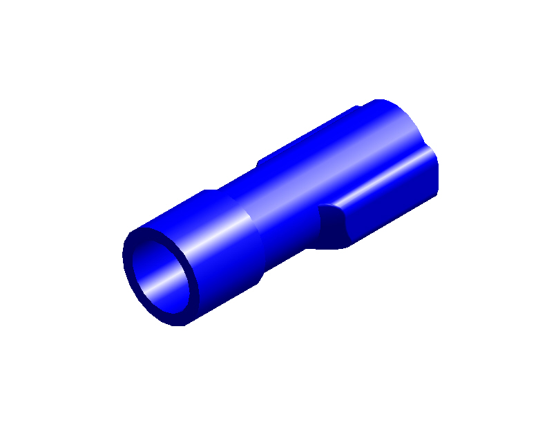 Desconectores hembra de nailon de joroba simple totalmente aislados Desconectores hembra de nailon de joroba simple totalmente aislados