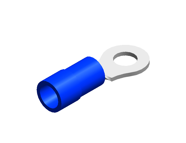 Terminales de anillo de PVC (Entrada fácil)